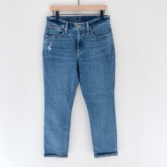NWT J.Crew Slim boyfriend jean in all-day stretch - Picture 1 of 8